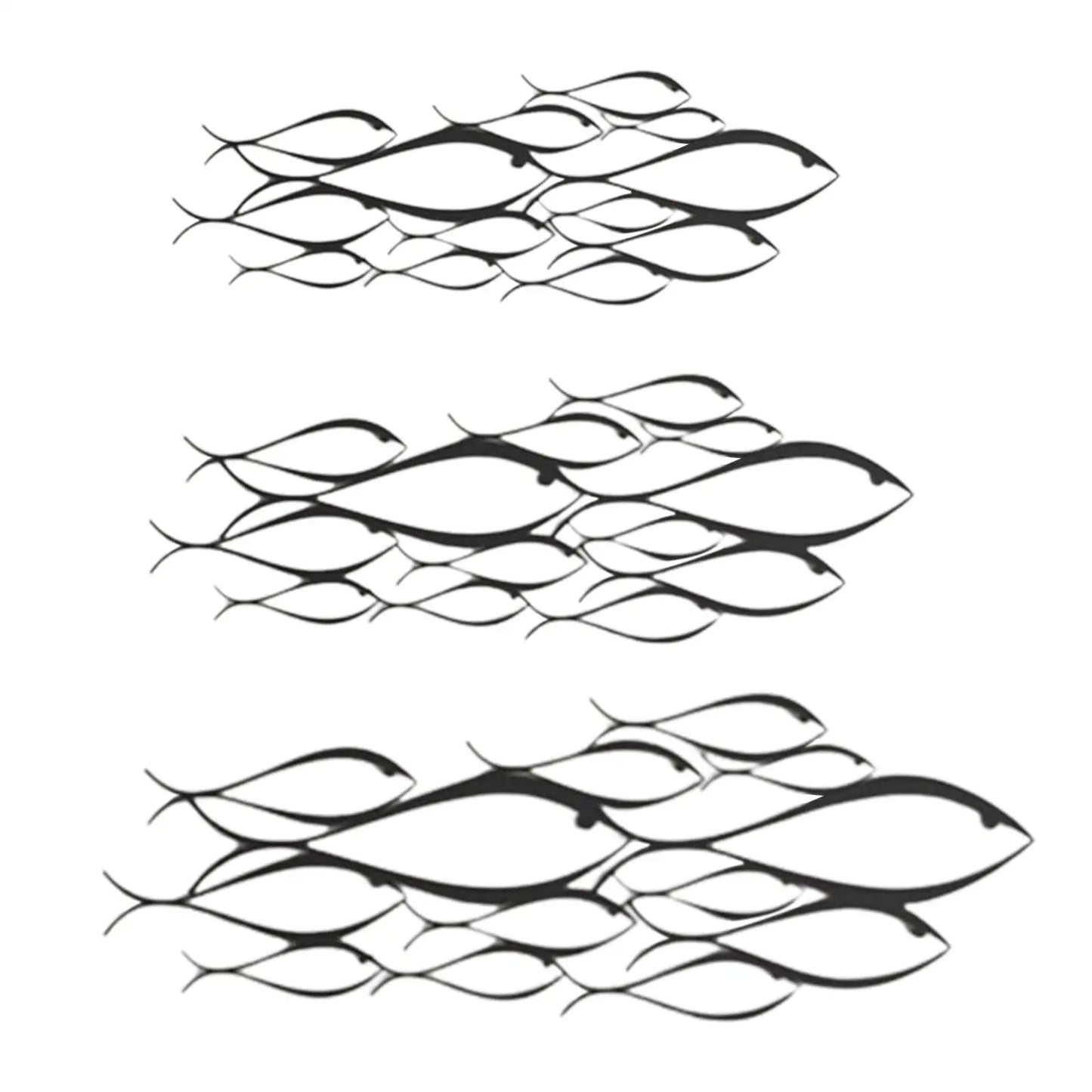 Creative Fish Wall Sculpture Art