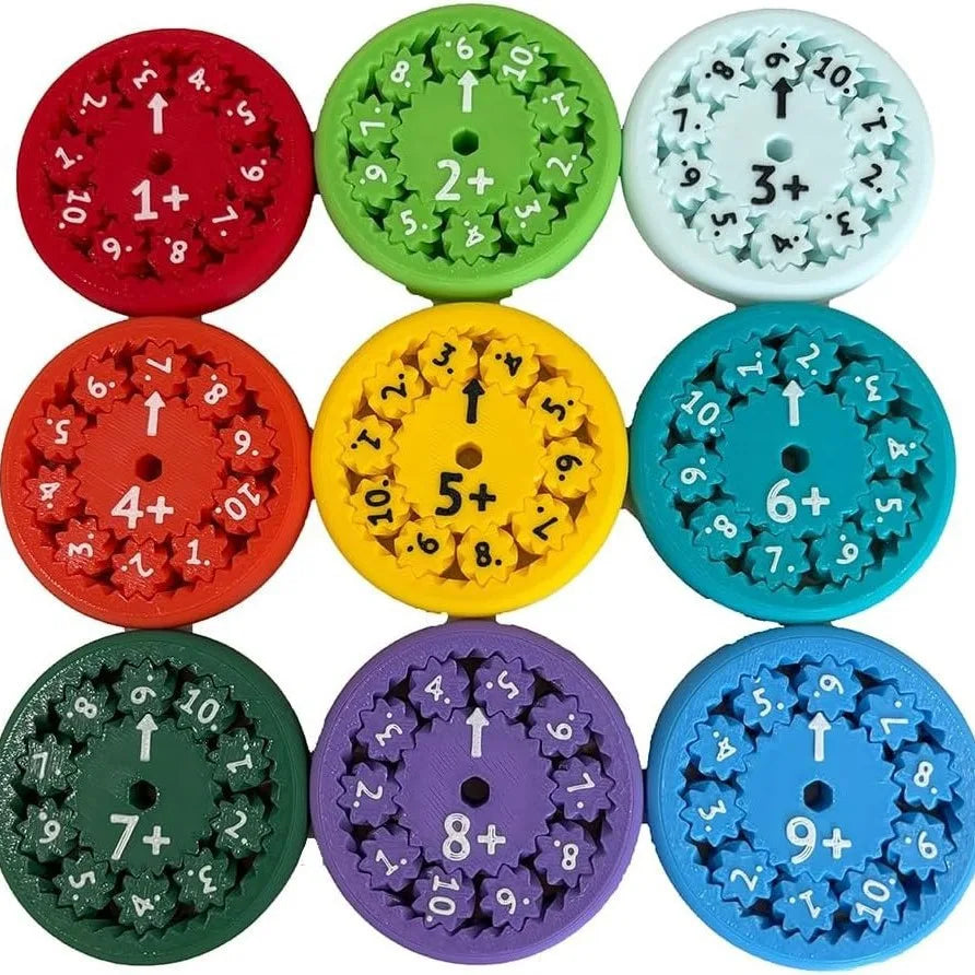 Math Fidget Spinners Math Multiplication Tables