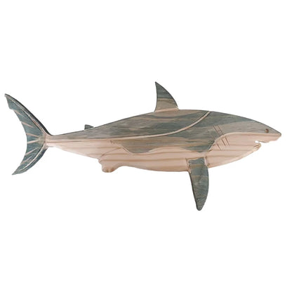 Fish Wood Decoration Wooden Whale