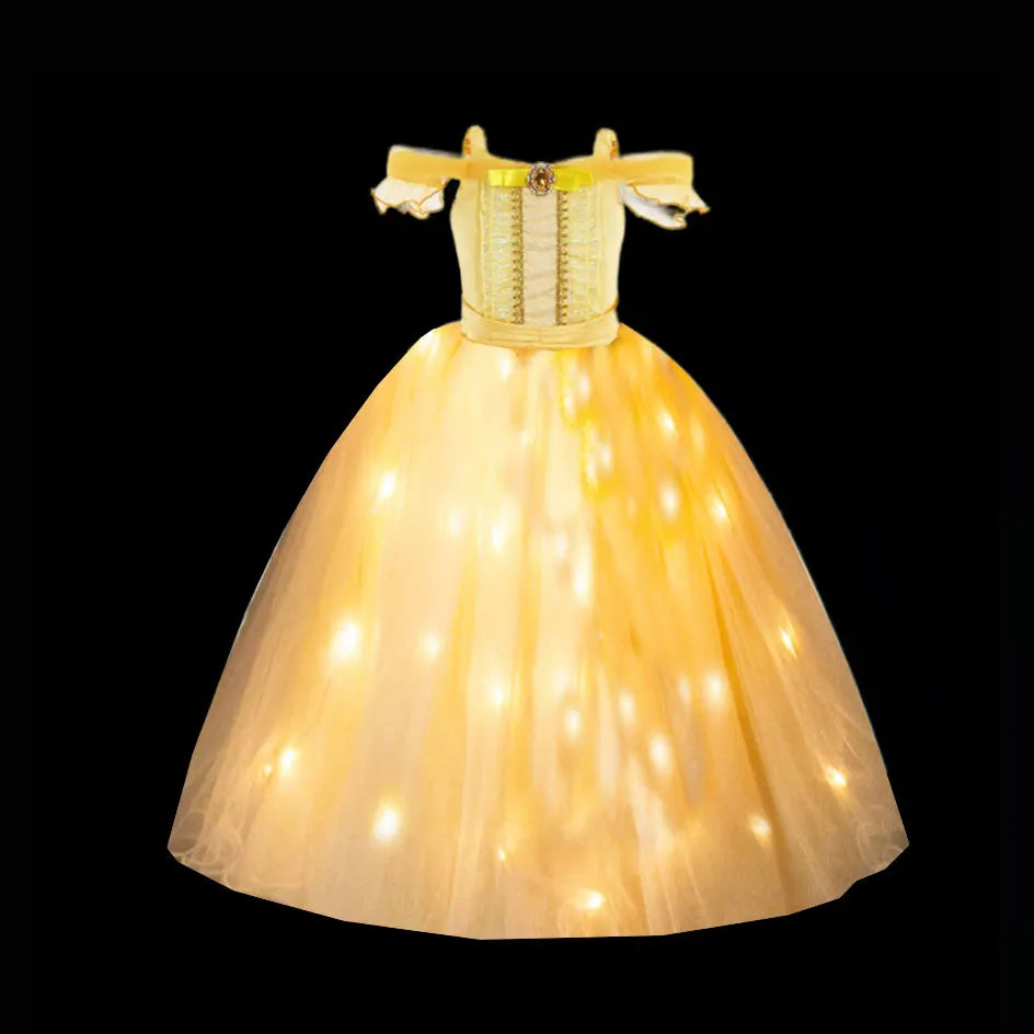Kids Belle Beauty and the Beast Ball Gown