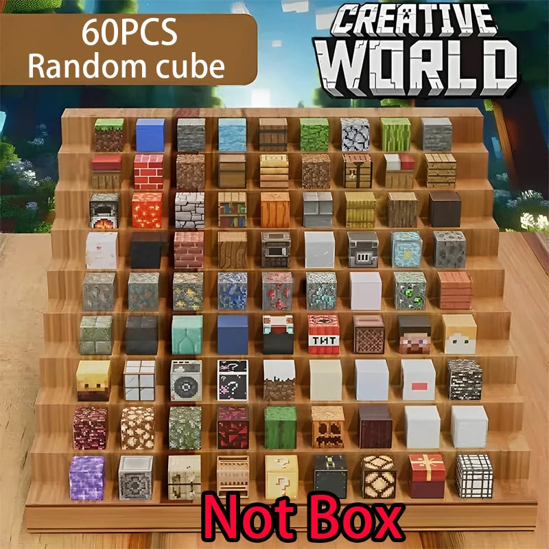 Magnetic Building Blocks Mine World Cube