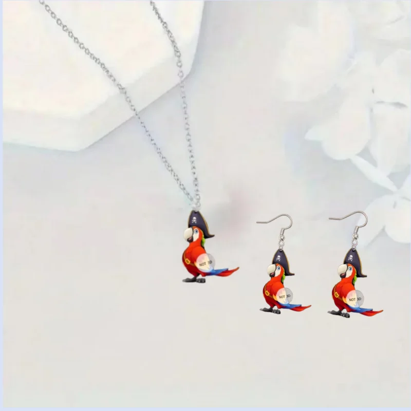 1 set of elegant and stylish acrylic earrings