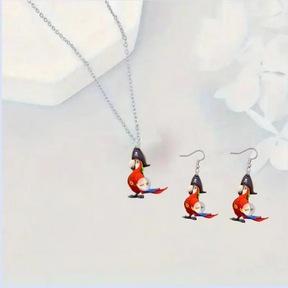 1 set of elegant and stylish acrylic earrings