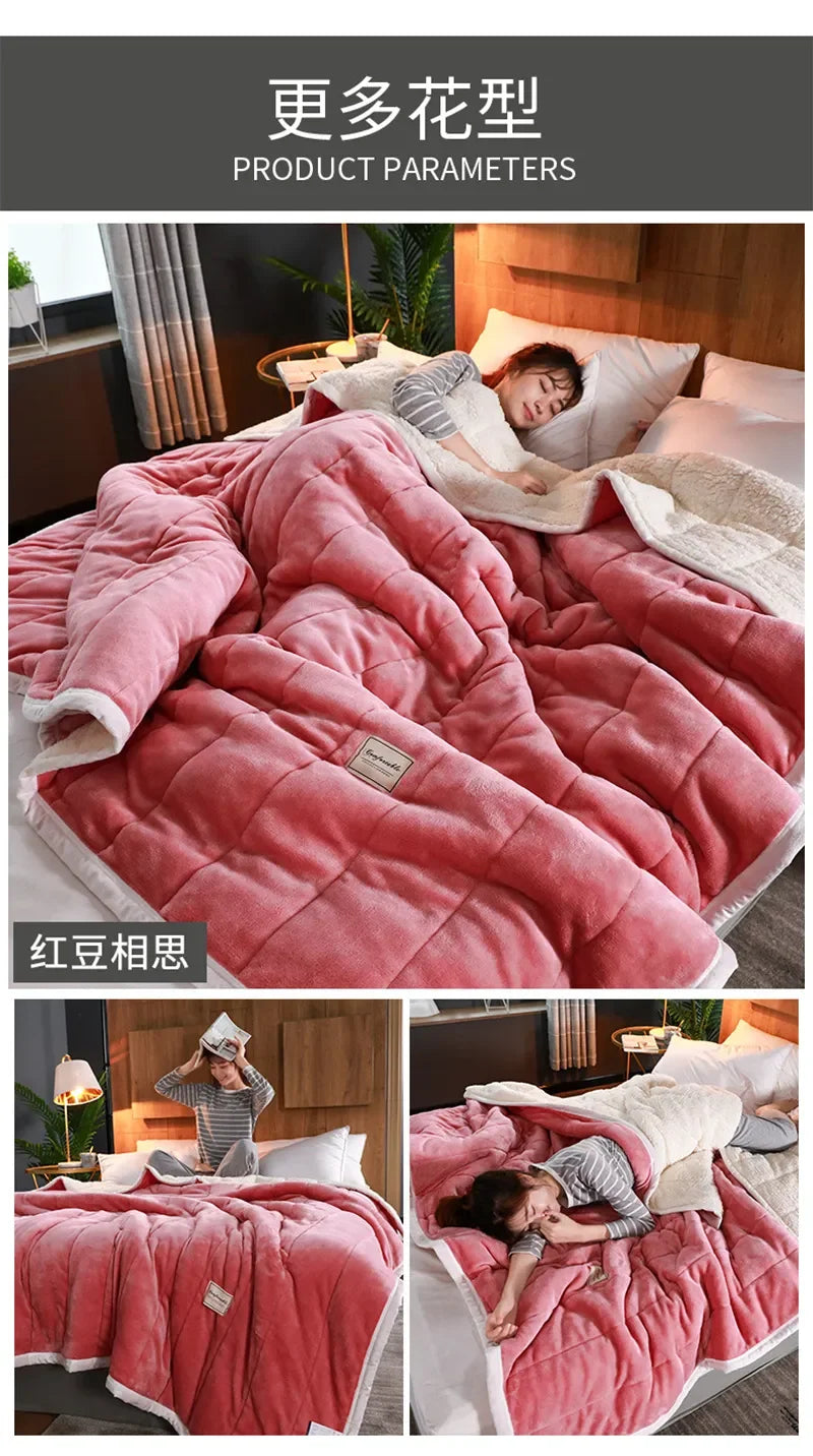 Coral Fleece Autumn Winter Warm blankets