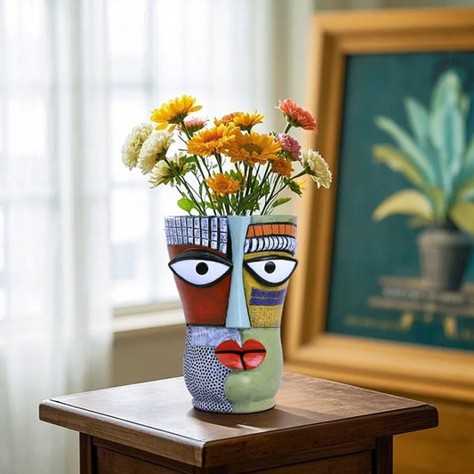 Abstract Art planter