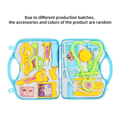 Children's simulation medical tool set box,