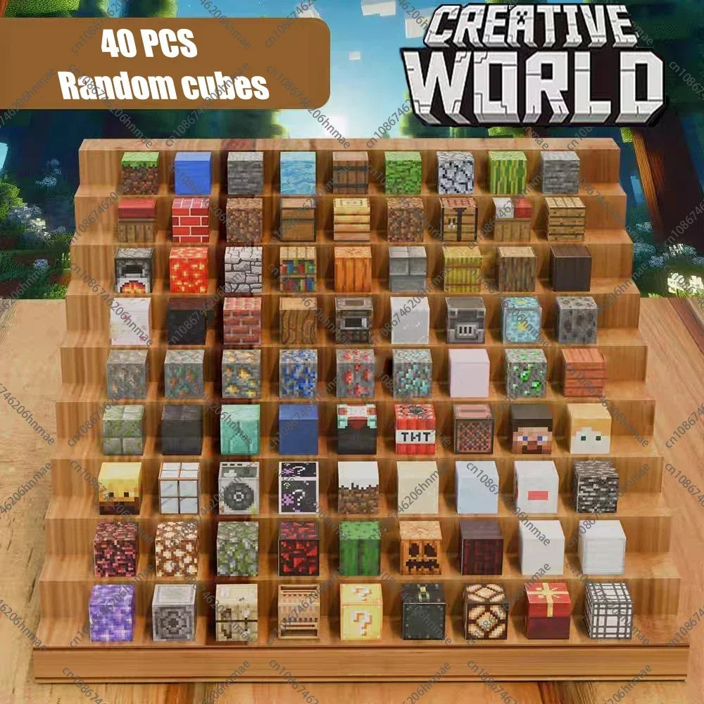 Magnetic Building Blocks Mine World
