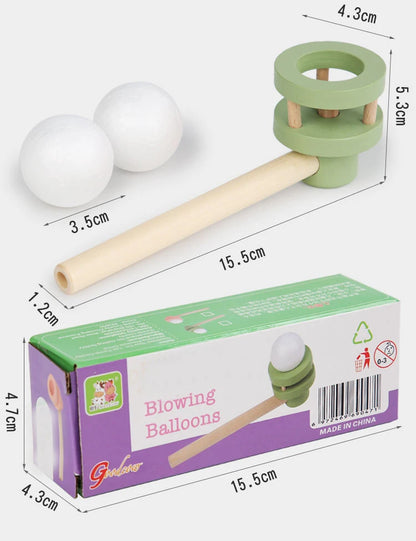 Wooden Balance Blowing Toys