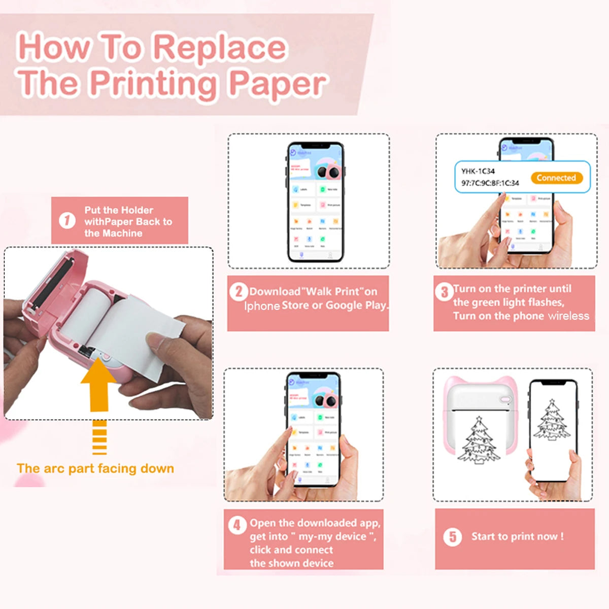 Mini Printer, thermal