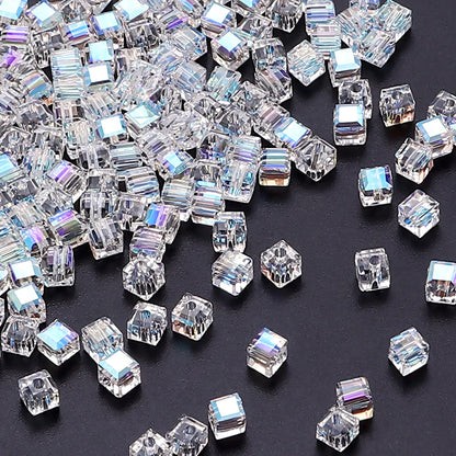 50pcs Glass Crystal Beads