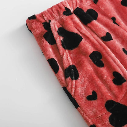 Pajama Pants Plush Sleep Pants Soft