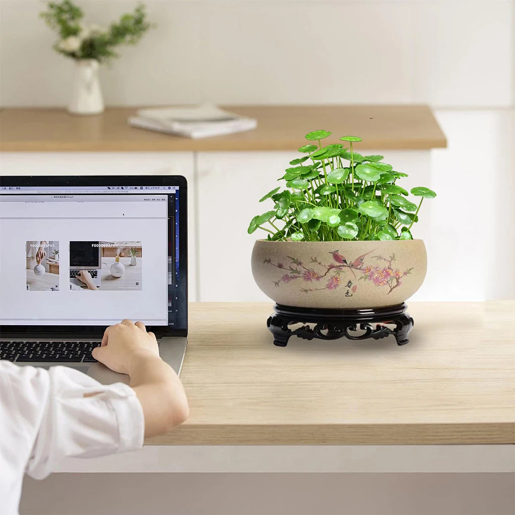 Elegant Bowl Planter Decor Lotus Bowls For Balcony Garden Lotus Bowls