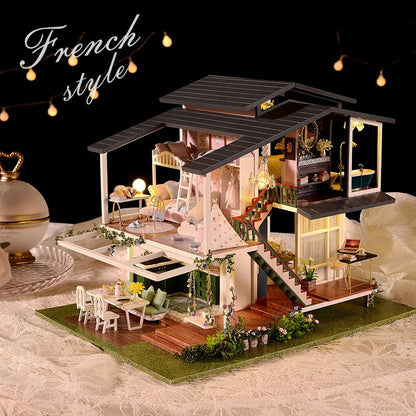 Miniature House Ornaments