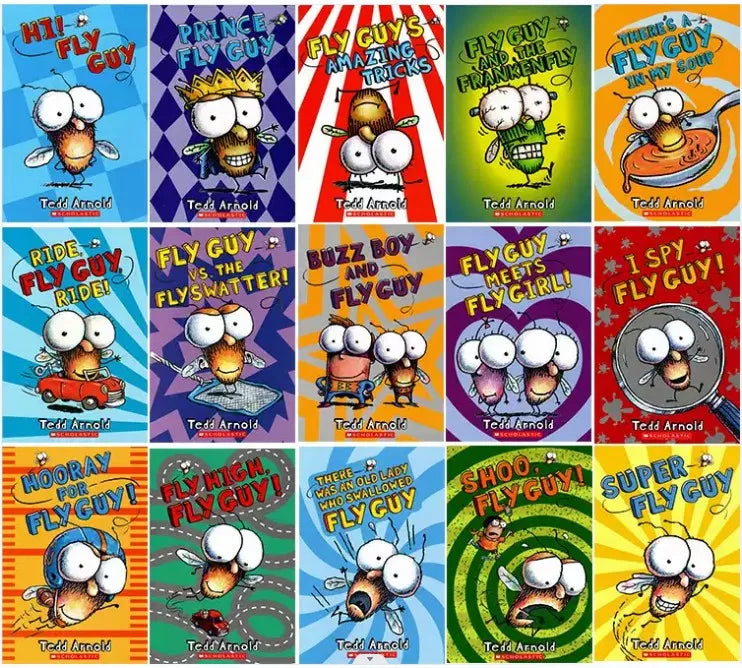 15 Books /  fly guy .Set English Usborne Books for Children Kids Picture Books