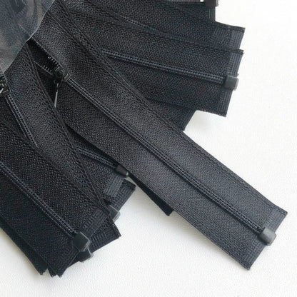 5PCS/lot Open End Mini Nylon Zipper 10cm