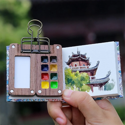 Travel Ready Paint Palette Bundle,Set, Travel Paint Palette