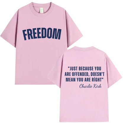 Justice for Charlie Kirk Freedom