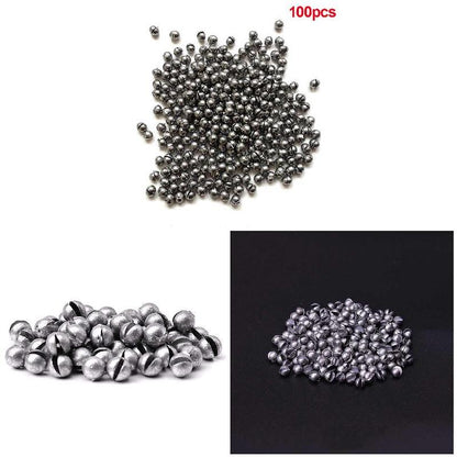 100pcs 0.5g Round Split sinkers