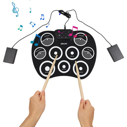 Electronic Drum Set Hand Roll