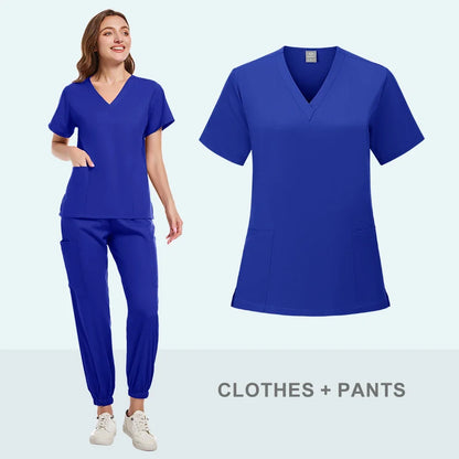 Medical Scrub Suits Uniform Women
