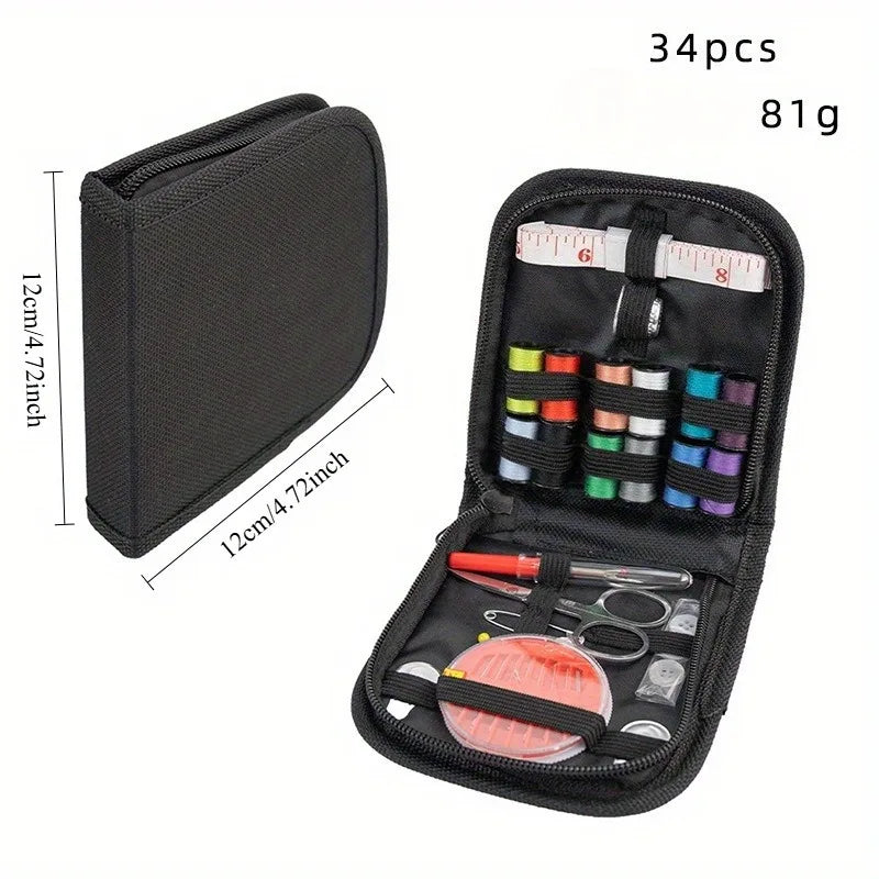 【Travel Sewing Kit】 Household Sewing Kit of 10 Acc