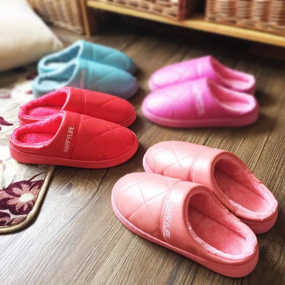 New cotton slippers for men and women