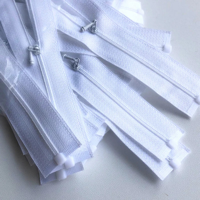 5PCS/lot Open End Mini Nylon Zipper 10cm
