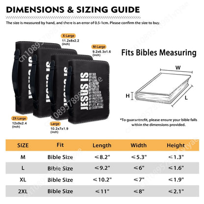 Custom Your Image Print Leather Bible Bag