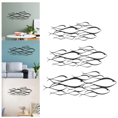 Creative Fish Wall Sculpture Art