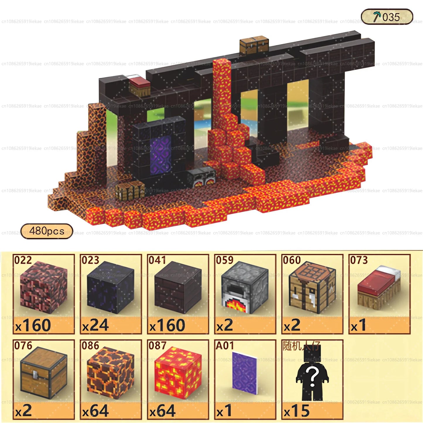 Minecraft Magnetic Building Blocks Mine World Magnet