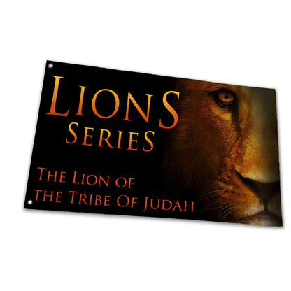 Tribe of Judah Lion Flag,