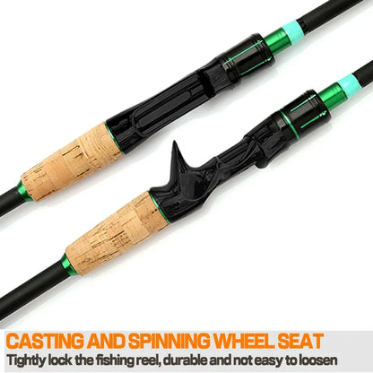 Micro Fish Lure Fishing Rods 1.8m 2.1m Carbon