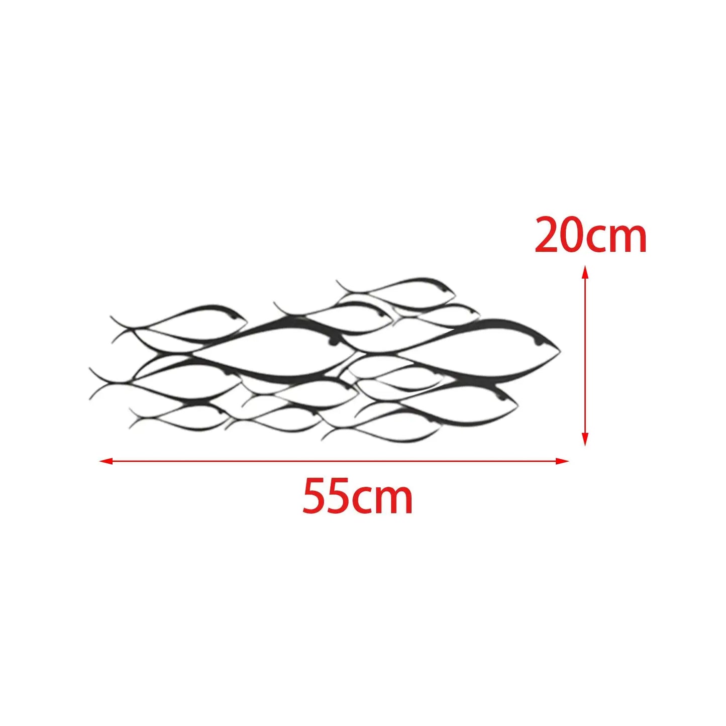 Creative Fish Wall Sculpture Art