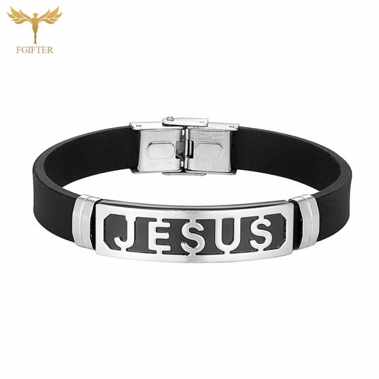 JESUS Silicone Bracelets JESUS LOVES YOU