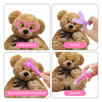 Children's simulation medical tool set box,