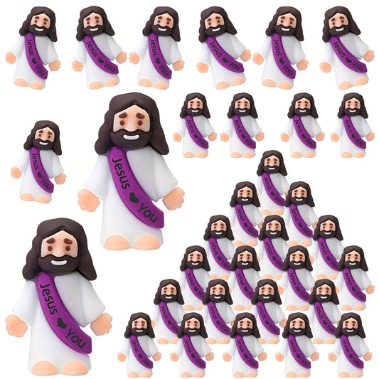 Jesus Loves You PVC Figurines