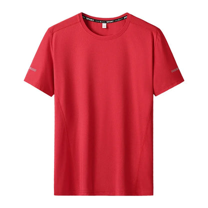 T-shirt Big Size 9XL for Men Quick Drying T-shirt for Men