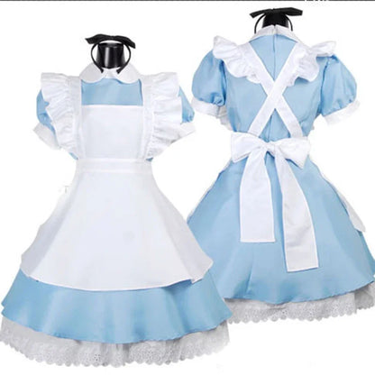 Cosplay Costume Lolita Dress Maid Apron F