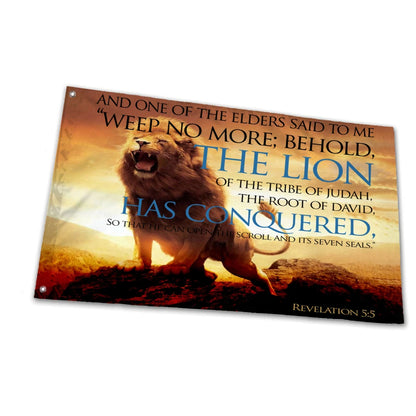 Tribe of Judah Lion Flag,