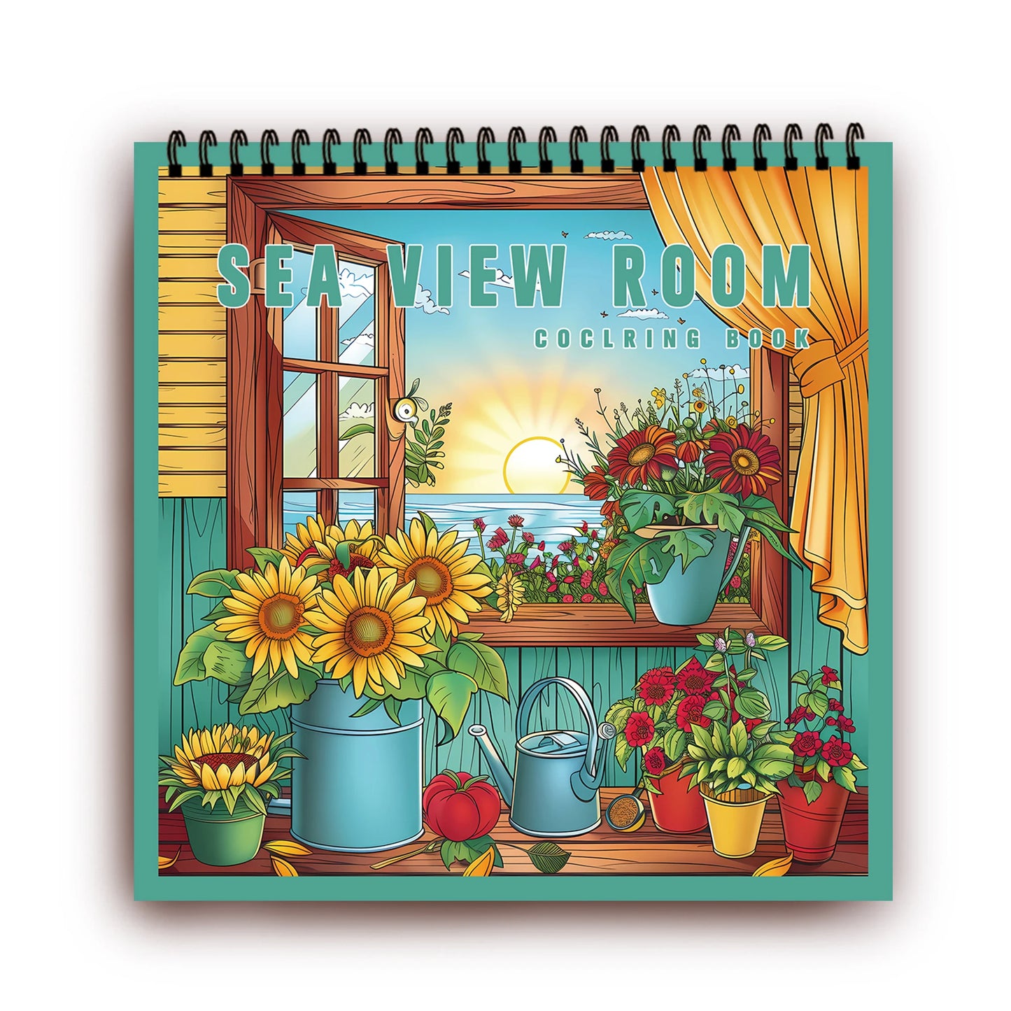 1pc, Teen Colouring Book - 30 Sheets