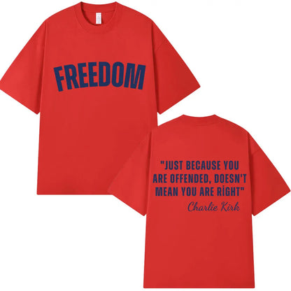 Justice for Charlie Kirk Freedom