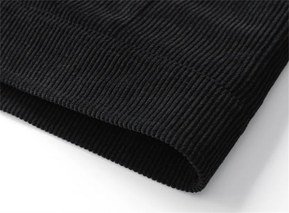 L-8XL Plus Size Winter Men's Corduroy coat