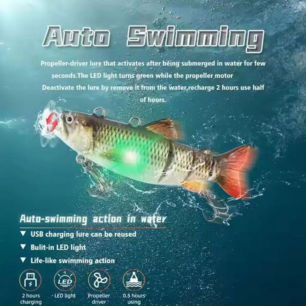 Robotic Self-swimming lure