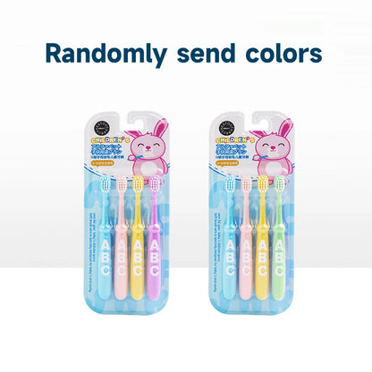 4/10 pcs Children's soft bristled toothbrush