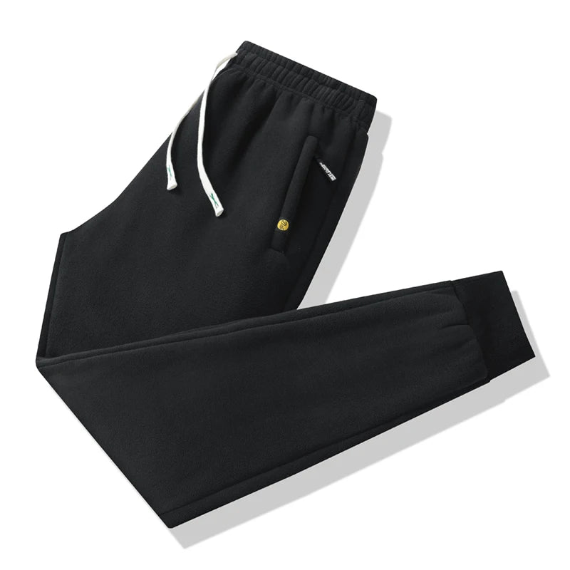 8XL Men Winter Warm Pants