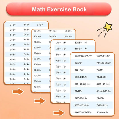 Kids Mental Arithmetic book stem mathmatics