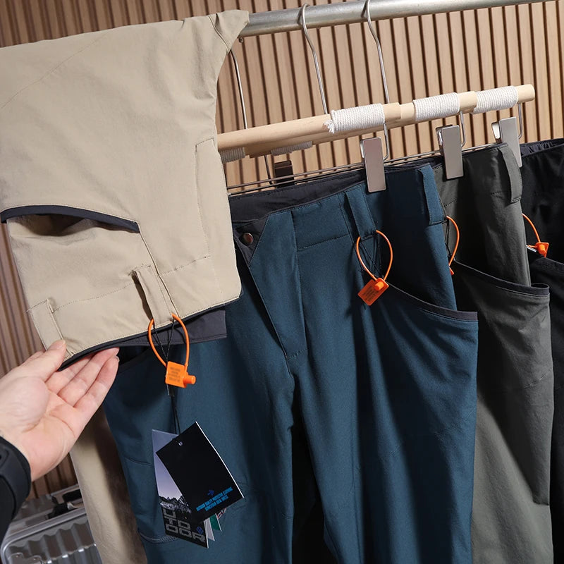 Lightweight Breathable Men's Summer Casual Pants Qui Dry Elastic Soft