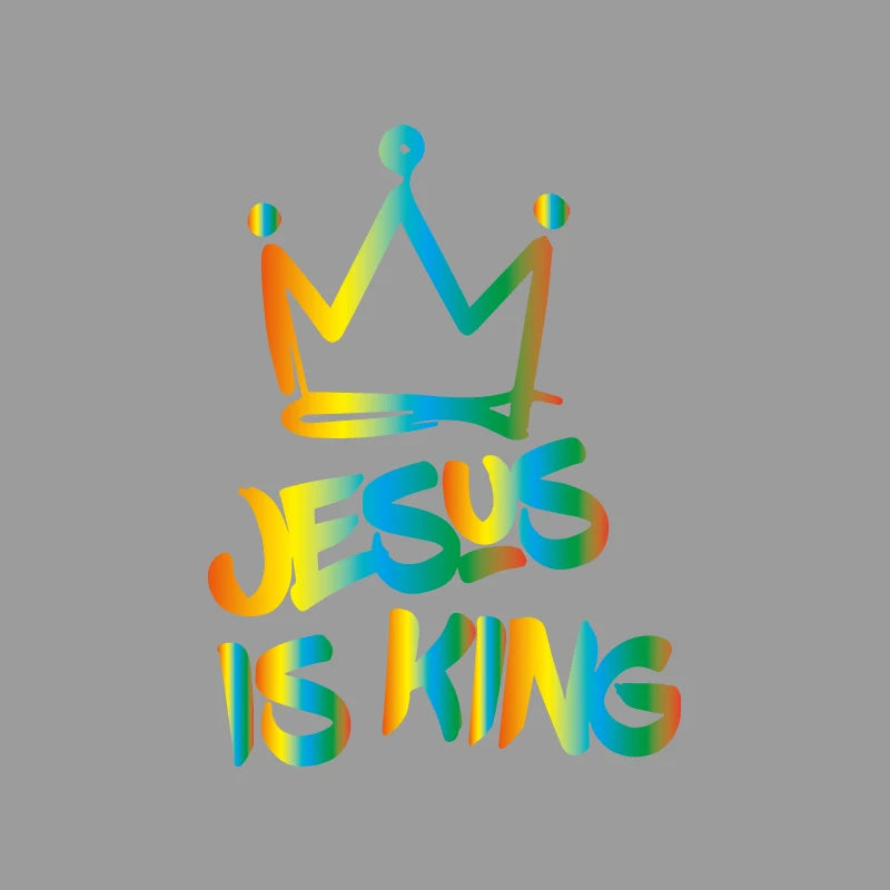 Jesus is King and wears a crown