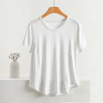 XL to 8XL plus size O-Neck Tshirts Women's basic