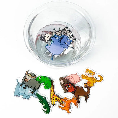 Educational Jelly Sticker Books